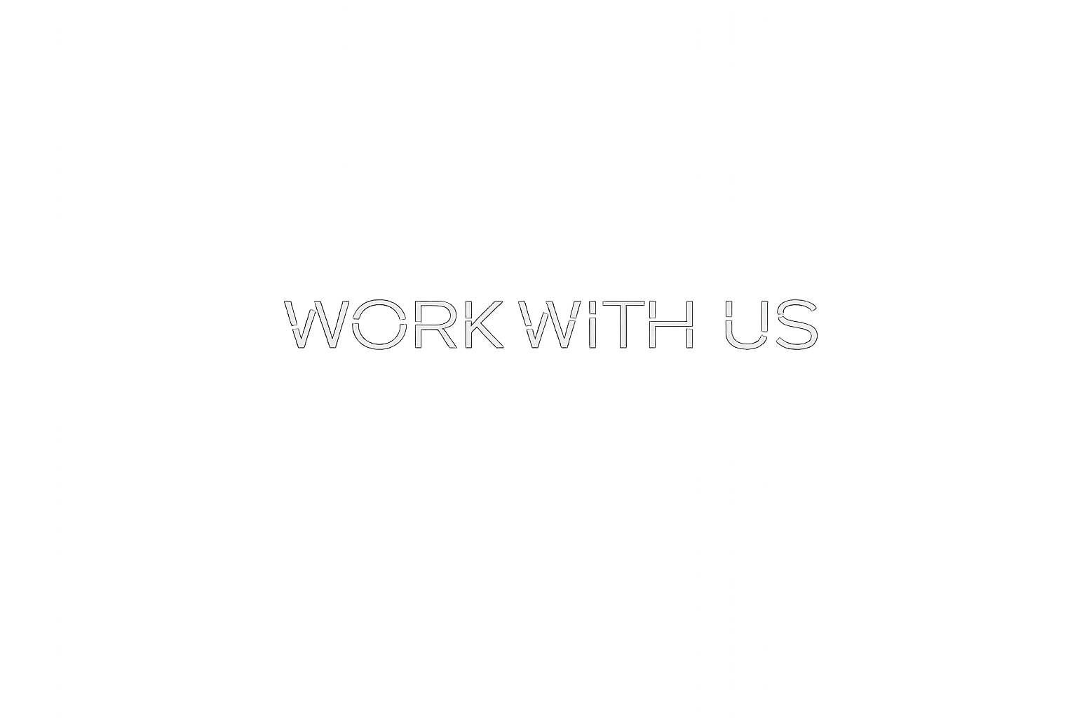 Work with us